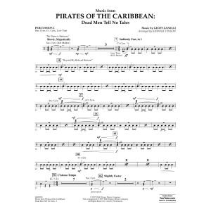 Music from Pirates of the Caribbean: Dead Men Tell No Tales - Percussion 2